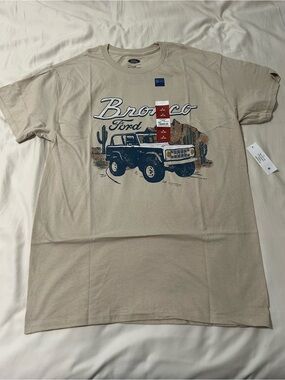 Ford Bronco Graphic Tee - Beige size M NWT